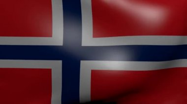 Norveç güçlü Rüzgar bayrağı