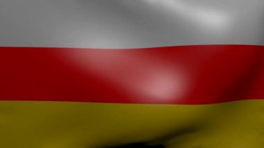 Güney Osetya güçlü Rüzgar bayrağı