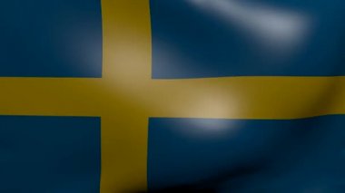 İsveç güçlü Rüzgar bayrağı