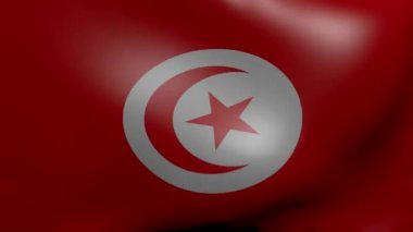 Tunus güçlü Rüzgar bayrağı
