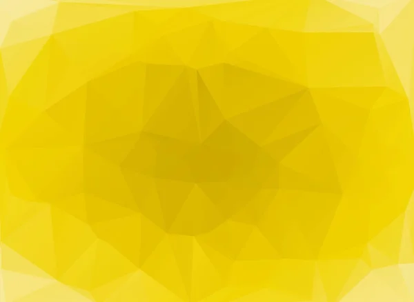 Fond abstrait jaune gradient circulaire — Image vectorielle