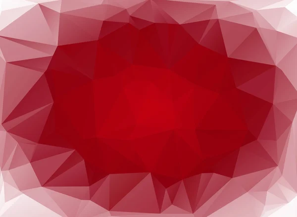 Círculo de degradado de fondo abstracto rojo — Archivo Imágenes Vectoriales