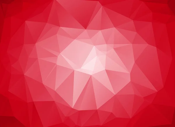 抽象的な背景の赤い円形グラデーション — ストックベクタ