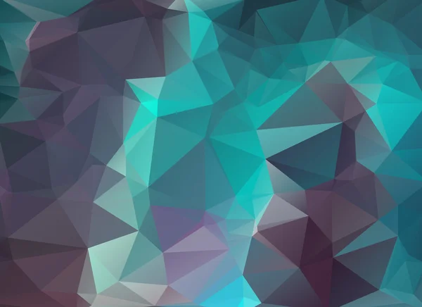 Bas fond poly bleu et violet formes — Image vectorielle