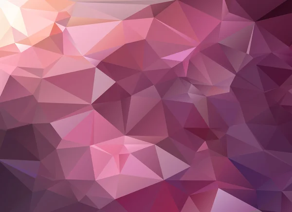 Low poly magenta i różowy tło — Wektor stockowy