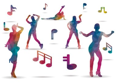 düşük Poli müzik dans