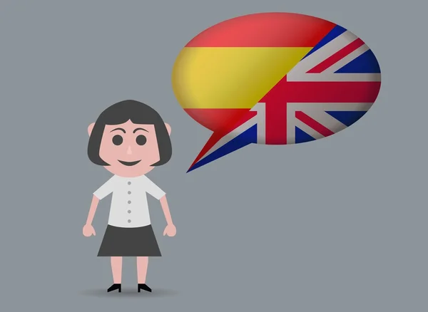 iki dil bilen bir kadın