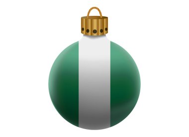 nigueria Noel top izole