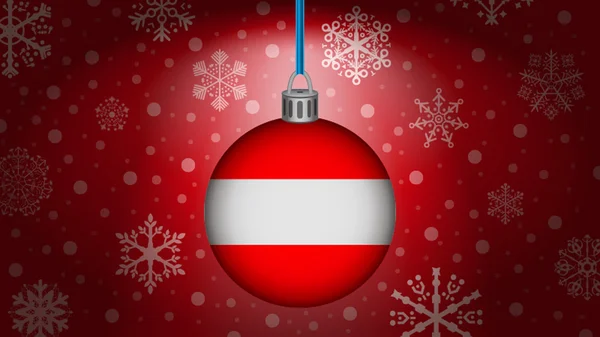 Weihnachten in Österreich — Stockvektor