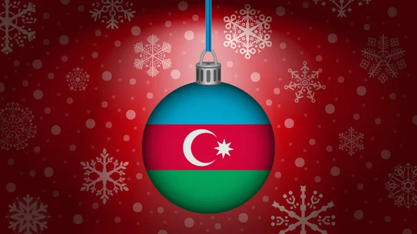 Natal em azerbaijan —  Vetores de Stock