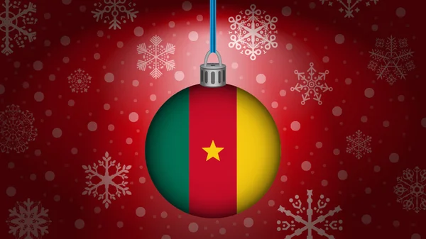 Navidad en camerún — Vector de stock