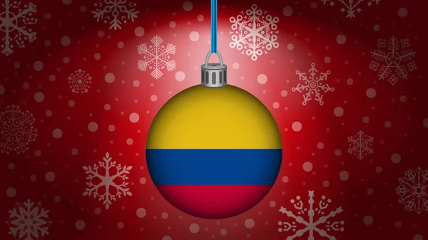 Boże Narodzenie w Kolumbii — Wektor stockowy