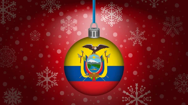 Boże Narodzenie w Ekwadorze — Wektor stockowy