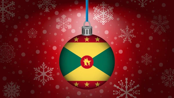 Kerstmis in grenada — Stockvector