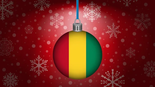 Kerstmis in Guinee — Stockvector