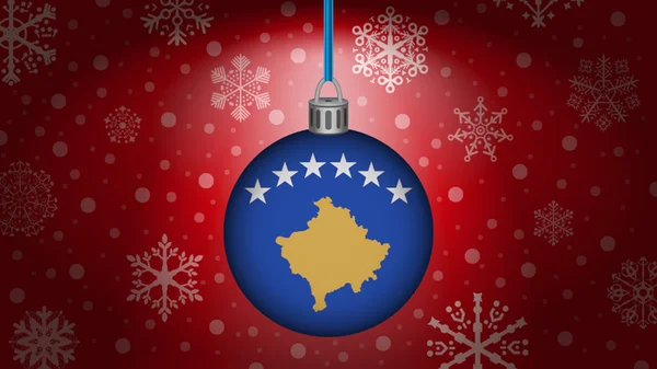 Рождество в Косово — стоковый вектор