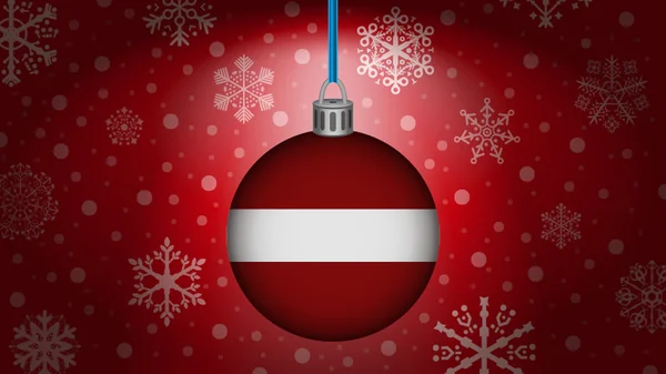 Рождество в Латвии — стоковый вектор