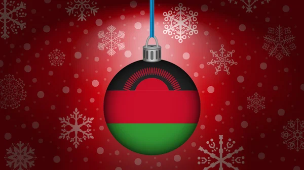 Kerstmis in malawi — Stockvector