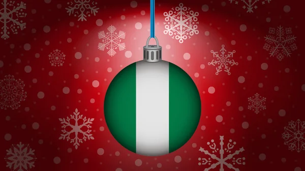 Navidad en nigeria — Vector de stock