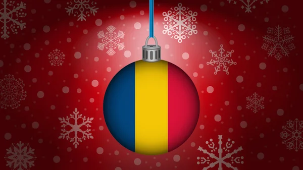 Weihnachten in Rumänien — Stockvektor
