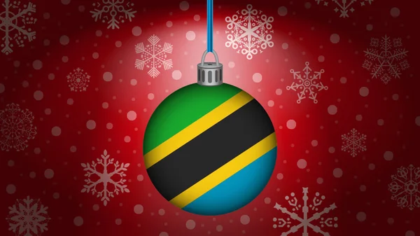 Christmas in tanzania — Stock Vector