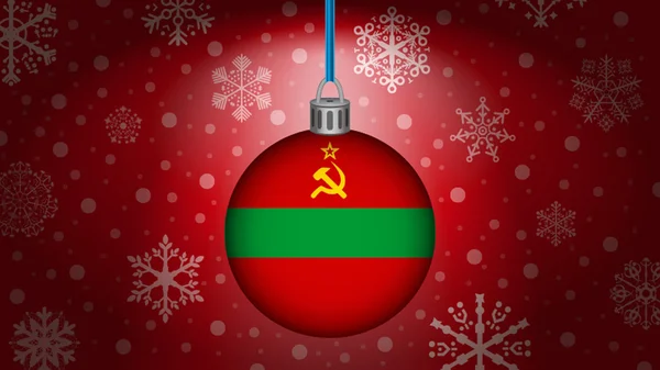 Рождество в Приднестровской Молдавской Республике — стоковый вектор