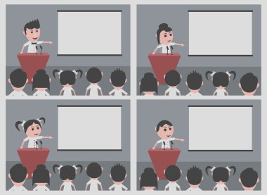 Konferans bebek ayarla