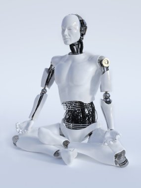 Robot adam Nr 2 meditasyon.