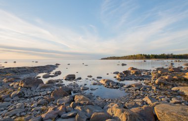 Güzel okyanus manzarası