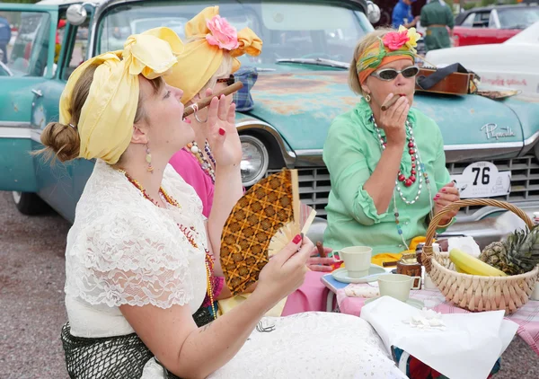 Klassische Damenparade — Stockfoto