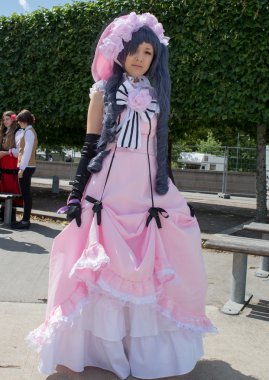 Genç İsveçli cosplayer