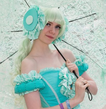 Genç İsveçli cosplayer