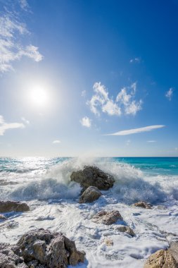 Lefkada lefkas adada güzel plajı 
