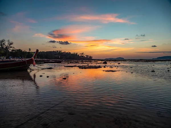 Stranden Rawai Vid Soluppgången Phuket Thailand — Stockfoto