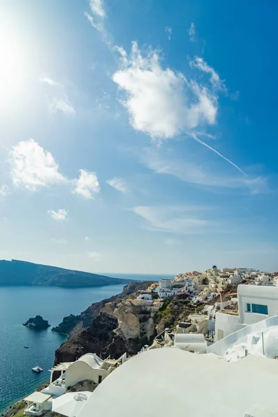 Vista Oia Isla Santorini Grecia —  Fotos de Stock