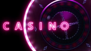 Kumarhanedeki rulet masası Seçici Odak