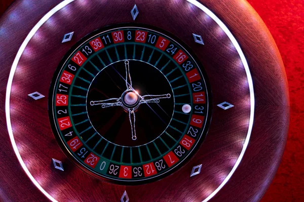 Kumarhanede rulet çarkı kapanır - Seçici Odak