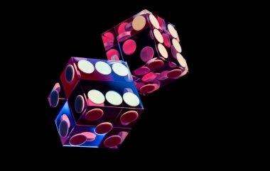 Gerçek Kumarhane hassasiyeti mor barbut zarları