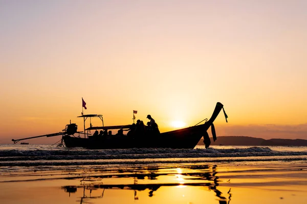 Sunset Nang Krabi Province Thailand — Stock Photo, Image