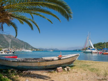 nidri lefkas Adası Limanı