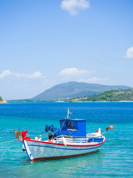 A Laganas a sziget lefkas Harbor — Stock Fotó