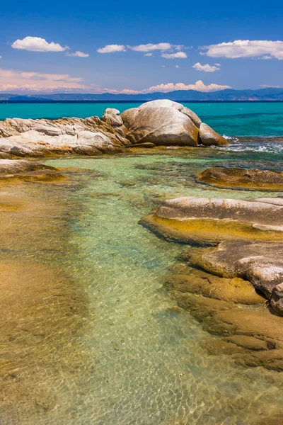 Belle plage en Grèce — Photo