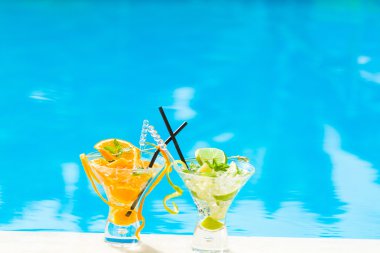 taze limon ve portakal mojito