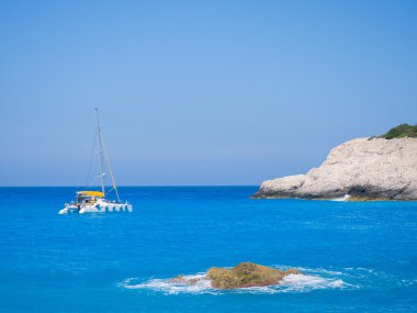 yelkenli yat lefkada, Yunanistan