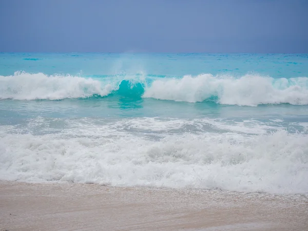 Seascape tempestade no Jónico — Fotografia de Stock