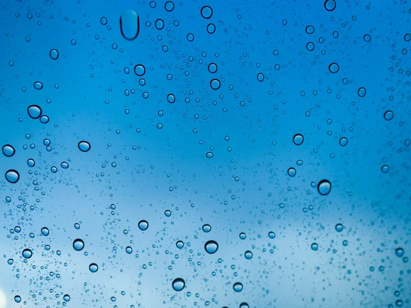 Water drops on the window — Stock Photo, Image