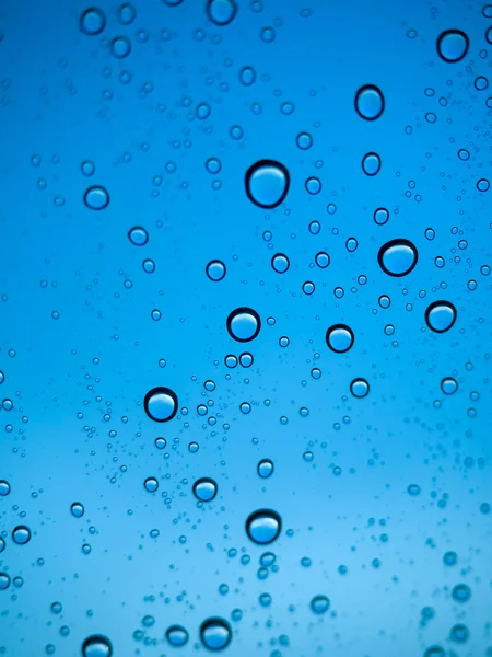 Gotas de água na janela — Fotografia de Stock