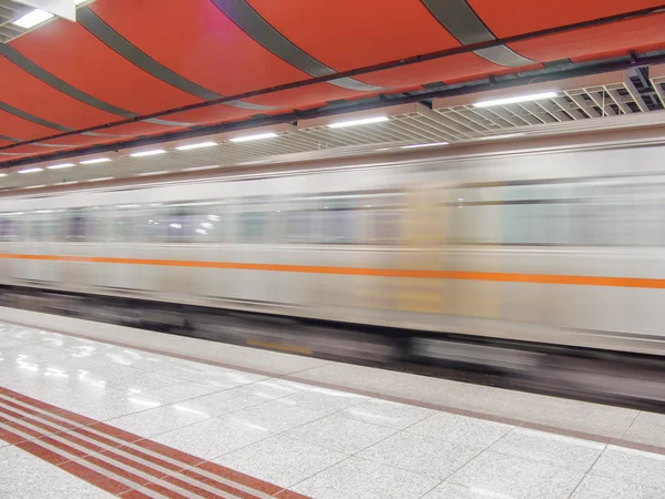 Elliniko metro station Athens Greece — Stock Photo, Image