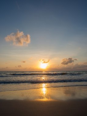 Koh Samui Adası Deniz gündoğumu