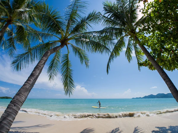 Τροπική παραλία του Koh Samui island — Φωτογραφία Αρχείου